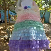لباس عروسکی دخترانه