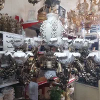 لوسترمدرن مدل مهدیس آنتیک چینی  مدل نسترن گل نگار