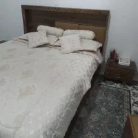 تخت دونفره باپاتختی تشک  روتختی