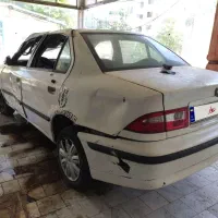 سمند مدل ۹۱ تصادفی