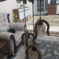 لوستر چوبی