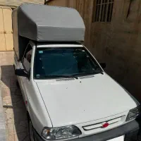 وانت پراید همراه با باربرند و  چادر مدل ۴۰۳