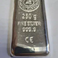 شمش نقره 250 گرمی آلما سیلور