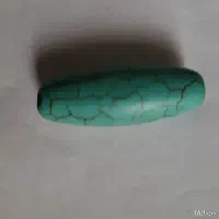 مهره فیروزه قدیمی بزرگ