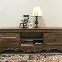 میزتلویزیون چوب راش روسیه
