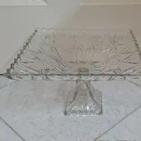 ست سه تایی ظروف پذیرایی پایه دار