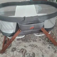گهواره نوزاد چوبی