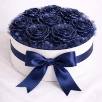 گل های جاودان/هدیه/باکس