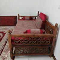 تخت سنتی|تخت و سرویس خواب|شهمیرزاد, |دیوار