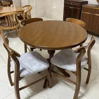 میز نهارخوری گرد ۲ ۶ ۴ نفره کمجا غذاخوری نهار خوری