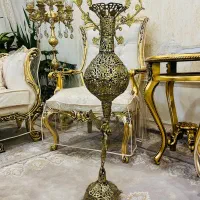 گلدون برنجی اباژور ظروف ملامین و چینی لیموژ