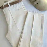 شلوار جین سفید