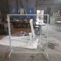 رگال و رخت آویز رنگی و آبکاری