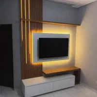 ساخت و نصب تی‌وی وال و دکور دیواری TV