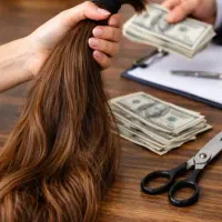 بدون واسطه خرید مو به خریدار اصلی مو در تهران کرج