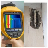 رفع نم نشت یابی تشخیص ترکیدگی بادستگاه لوله کشی