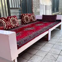تخت سنتی چوبی