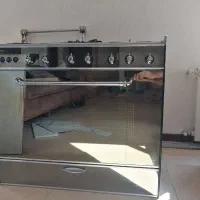گاز فر دار 5 شعله با جوجه گردان