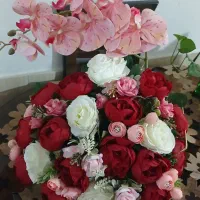 استند کالسکه گل مصنوعی