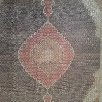 فرش 12متری گل ابریشم 40رج ریز ماهی کار تبریز
