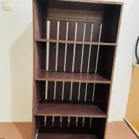 کتابخانه ۴ طبقه محکم mdf