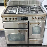اجاق گاز 5شعله چهار درب استیل آکبند داخل کارتن