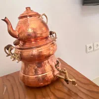 قوری کتری مسی