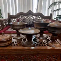 ست ظروف چوبی