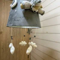 لوستر سقفی و دیواری عروسکی تولون