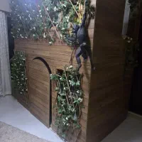 تخت خواب کلبه دو طبقه