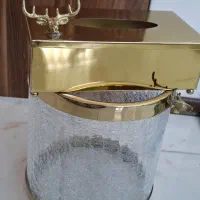 جادستمال کاغذی وسطل زباله