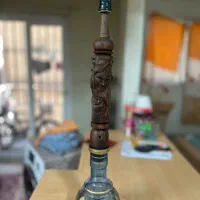 قلیان تنه چوبی