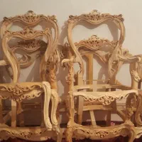 مبل خام مدل افسون کلاف ۹ نفره