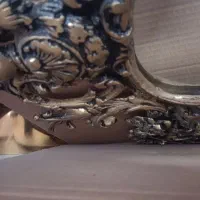 اینه برنز قد ۹۰ سنگین قدیمی ماله ۳۰سال پیشه