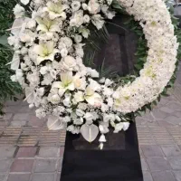 تاج گل ترحیم.تاج گل تبریک