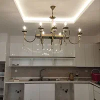 لوستر سنگی تک شعله، جنس بدنه سنگ طبیعی وفلز