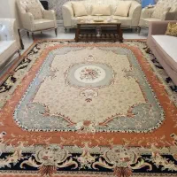 فرش ماشینی ستاره طلائی دلیجان