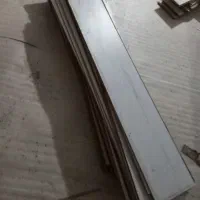 فروش فوری آماده نصب پارکت پازلی سفید درحد نو