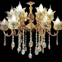 لوسترهای کلاسیک برنجی کف‌قیمت‌بازار  cod00066