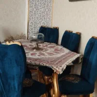 میز ناهار خوری ۶ نفره سلطنتی
