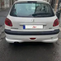 پژو ۲۰۶ تیپ ۲ مدل ۹۶/ بی رنگ