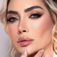 مدل میکاپ شنیون میخوام