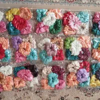 کش مو اسکرانچی پارچه ای