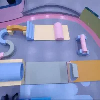 بازی های فومی  بازی فومی خانه بازی