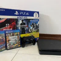 Ps4 slim 500gb|کنسول، بازی ویدئویی و آنلاین|تهران, جنت‌آباد جنوبی|دیوار