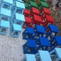 استند چوبی گل