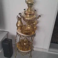 سلام میز برنز وسماور