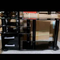 زیرتلویزیون شیشه ای برای تلویزیون ۴۰ اینچ
