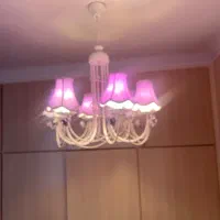 لوستر فرفورژه ۶ شعله
