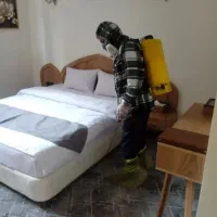 سمپاشی کلیه حشرات سم پاشی سوسک ساس کنه  با ضمانت